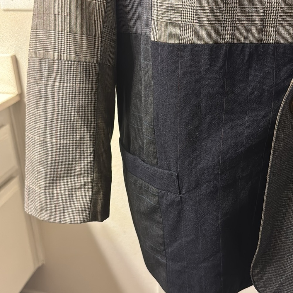 Over sized patch work blazer - Picture 4 of 8